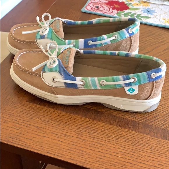 EUC size 4M Sperry Angelfish boat shoes - Picture 2 of 5